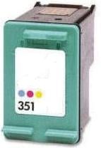 Remanufactured HP 351 (CB337EE) Colour High Capacity Ink Cartridge